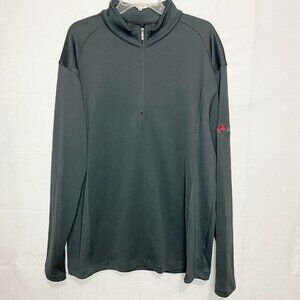 Nike Golf 1/4 Zip Pullover NWOT Size X-LARGE Dark Gray Embroidered